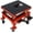 Red-MR2052, variant on 350 Lbs Heavy Duty Hydraulic Motorcycle Lift Jack Table, Scissor Lift Stand Foot Operated ATV Dirt Bike Scissor Stand with 4 Wheels, Lifting Range 13.78-34.25 Inches