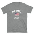thumbnail image 1 of Maumee Ohio Patriot Men's Cotton T-Shirt, 1 of 1