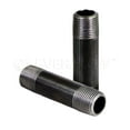 thumbnail image 3 of Black Steel Nipple Pipe, Threaded Pre Cut Pipe Connectors, 3 in x 4-1/2 in (Pack Of 10), 3 of 6