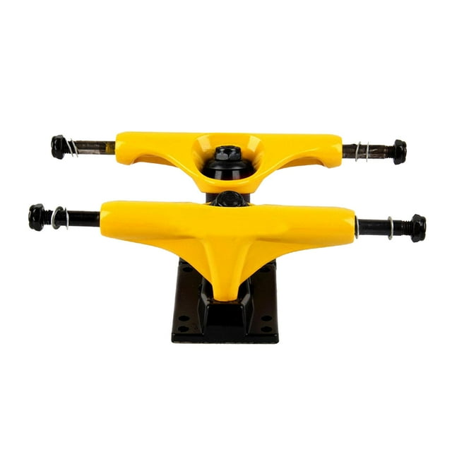Paquete de 2 soportes universales para monopatín Zulema Amarillo Camiones de skate Zulema Camiones de skate