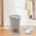 thumbnail image 3 of Manual Clothes Dehydrator All-Plastic Barrel Handle Laundry Dryer Giant Capacity Durable, 3 of 12