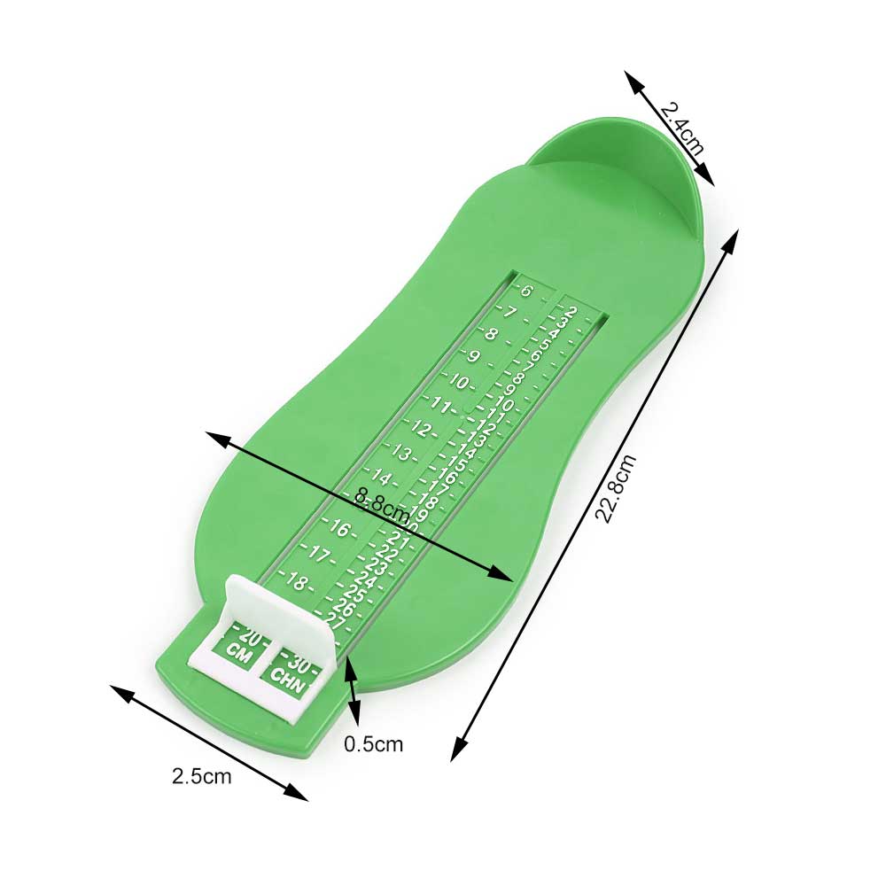 Foot Measurer Foot Measuring Device Shoes Size Gauge Measure Ruler Tool