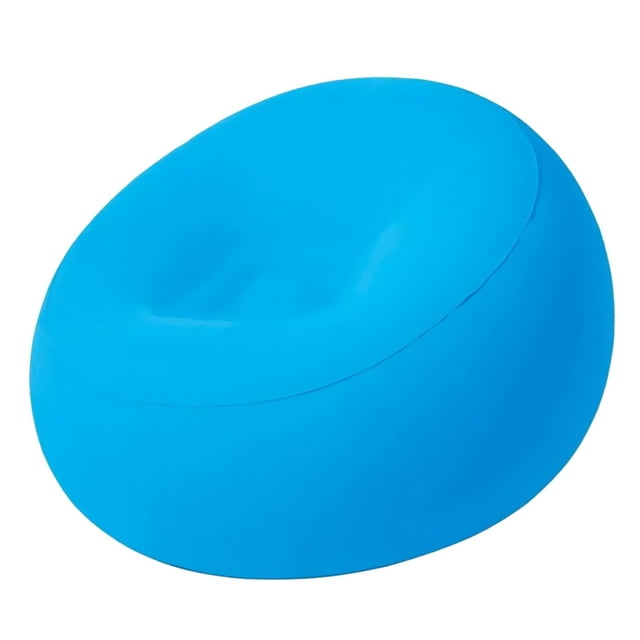 Sillón inflable Sunnimix para Festivales de Camping azul Cojín de playa inflable