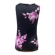 thumbnail image 4 of Camisetas de tirantes Camisetas sin mangas con estampado Floral para mujer, camisetas sin mangas con retazos de encaje, camisetas informales con cuello holgado para verano (Purple, S), 4 of 6