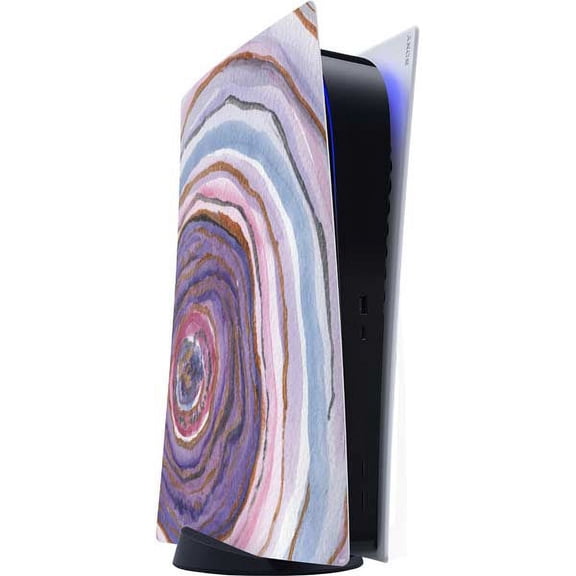 Skinit Geode Lilac Watercolor Geode PS5 Digital Edition Console Skin