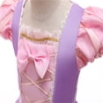 thumbnail image 2 of CHOYURME CHONYURM Girls Purple Princess Costume Birthday Party Dress with Accessories, 2 of 7