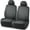 Gray, variant on Road Comforts Leather Mesh Car Seat Cover, Airbag Compatible, Universal Fit for Most Cars - Black