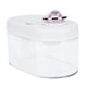 thumbnail image 3 of Humidificador de doble pulverización de escritorio con alimentación USB de 1 l con luz nocturna ambiental para oficina en casa Blanco, 3 of 5
