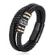 thumbnail image 1 of Pulsera trenzada de cuero MUJER MULTI-CAPA HOMBRES BANGLE MANERA DE HORADA JOYERA DE HERRAMIENTAS ARTESA ACCESORIOS ACCESORIOS REGALOS DE CUMPLEAÑOS Noticed AP009050-00, 1 of 7