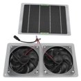 thumbnail image 4 of Kit De Ventilador De Panel Solar, Ventilador De Panel Solar De Reducción De Temperatura 100W Para El Hogar Para Invernadero, 4 of 8