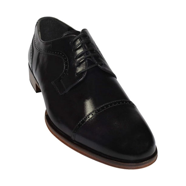 ZAPATO VESTIR EVOLUCION HOMBRE NEGRO PIEL 60202 LEON 60202p