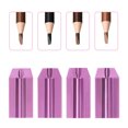 thumbnail image 3 of 4-in-1 Eyebrow Pencil Sharpener Sharp Blade Flat Pointed Shape Smooth Edge Portable Professional Eyebrow Pen Microblading Sharpener for Makeup Artist, 3 of 8