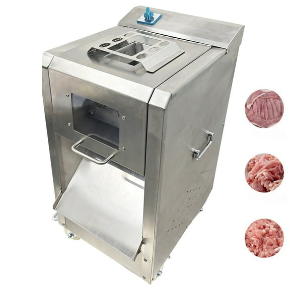 Electric Meat Slicer Fresh Meat Cutting Machine with 2mm Full Steel Blade