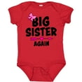 thumbnail image 3 of Inktastic Big Sister Again with Bow and Arrow Girls Baby Bodysuit, 3 of 5