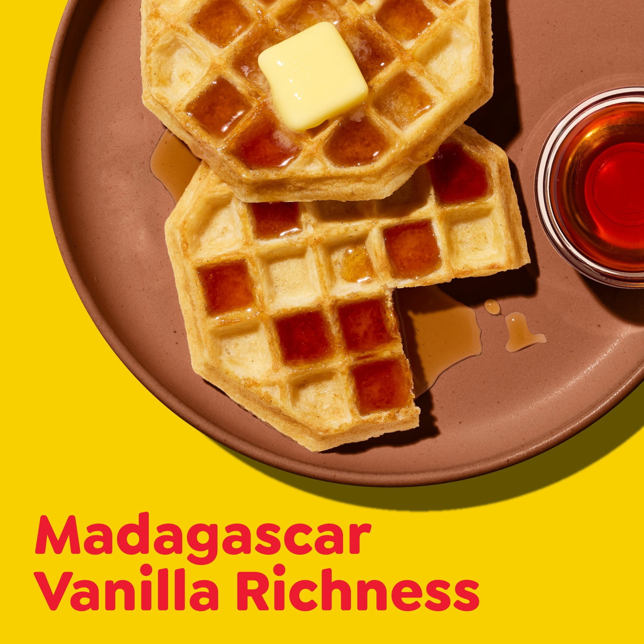Eggo Thick and Fluffy Original Waffles, Breakfast Food, 23.2 oz, 12 Count (Frozen)