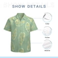 thumbnail image 7 of High Quality Hawaiian Shirts for Men Short Sleeve Aloha Beach Shirt Floral Summer Casual Button Down Shirts Blouses 2KTQAD, 7 of 7
