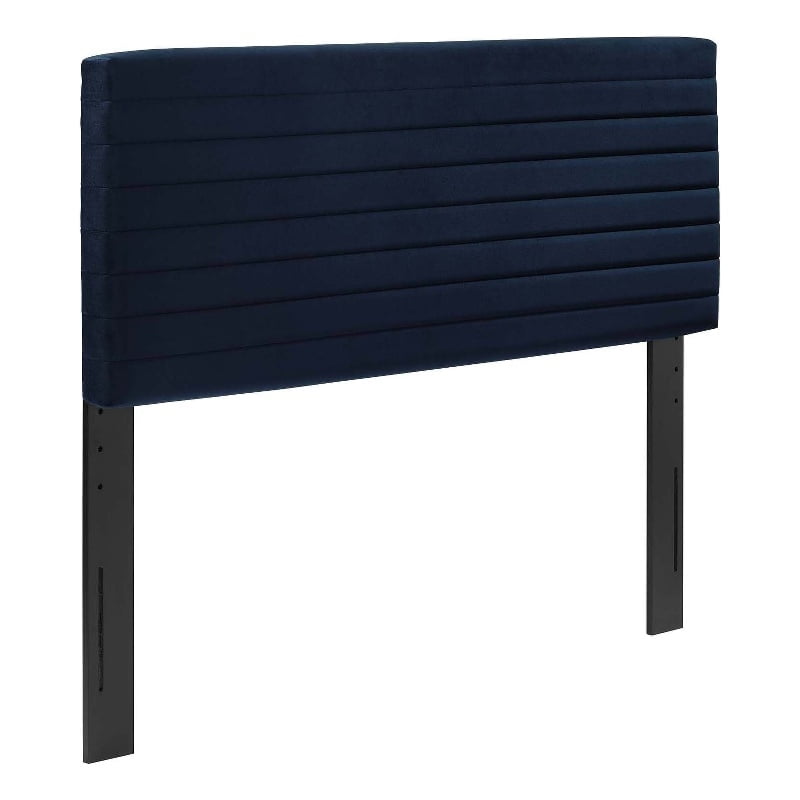 Modway Tranquil Performance Velvet King/California King Headboard in Blue
