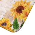 thumbnail image 5 of Microfibre Drying Mat for Kitchen Sunflower Colorful Floral Dish Drying Drainer Mat Absorbent Drying Mat Washing Up for Glass, Plate & Cup 16inch X 18inch, 5 of 5