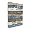 thumbnail image 3 of Stupell Industries Life Is Simple Lake House List Graphic Art Gallery Wrapped Canvas Print Wall Art, Design by Natalie Carpentieri, 3 of 7