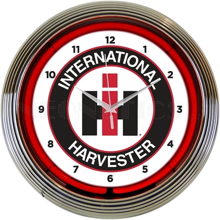 Neonetics 8CASEH International Harvester Neon Clock