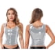 thumbnail image 3 of Chaleco con cuello levantado de charol para mujer, chaqueta sin mangas con cremallera a la moda, traje de fiesta Rave, ropa para discoteca con aspecto húmedo, 3 of 5