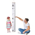 thumbnail image 2 of Height Growth Chart, Handing Ruler Wall Decor Easy To Install And Remove Light Cool Gray  For Children For Playroom For Children 's Room For Baby Nursery, 2 of 7