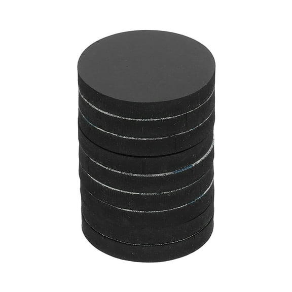 Non Slip Furniture Pads 1-3/4" (45mm x 5mm), 16 Pcs Adhesive Backed Round Rubber Feet Anti-Scratch Rubber Furniture Grippers for Hardwood Floor Electronics Bed Drawers DIY