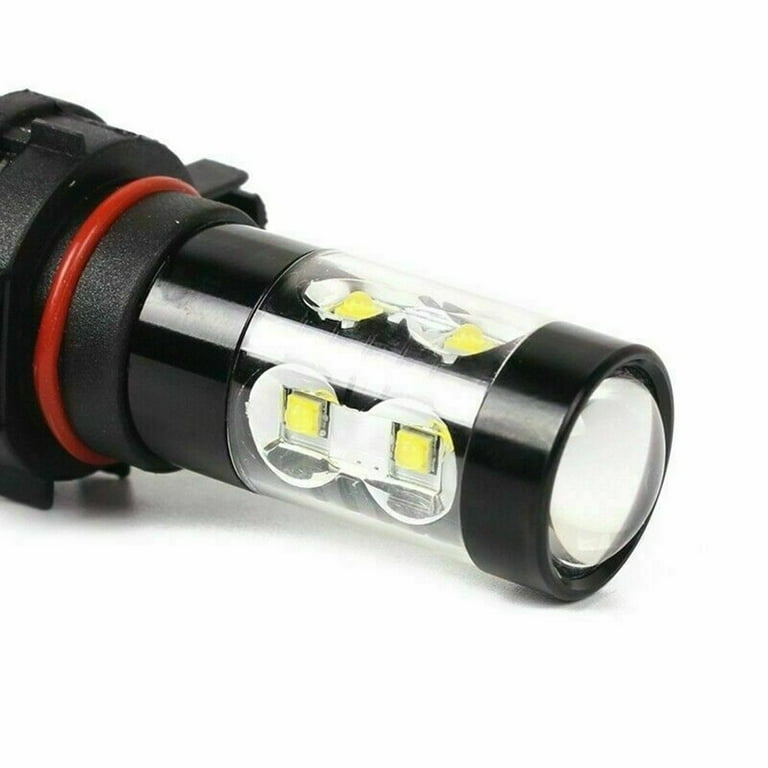 Munirater Pair Of Front Fog Lights With Bulbs For Lexus ES350 2007-2009 - Chrome Housing, Clear Lens