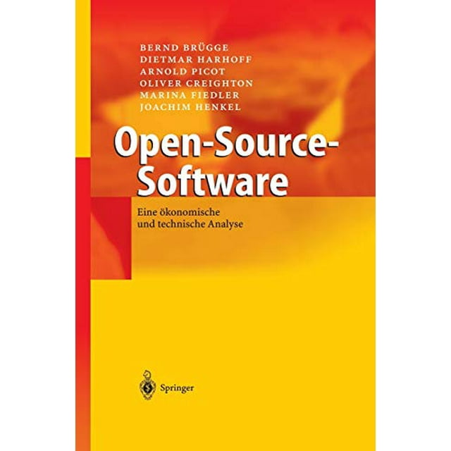 Open-Source-Software : Eine Konomische und technische Analyse (Édition Allemande)