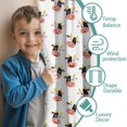 thumbnail image 3 of Blackout Kids Curtains,White Cow Face Pattern Childrens Insulated Curtains Set Of 2,Bedroom Essentials,Toddler Room Decor 42x54in(106x137cm), 3 of 5
