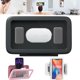 thumbnail image 1 of ¡Liquidación! Productos de baño, sábanas, soporte para teléfono de ducha, soporte para teléfono de ducha de 480°, soporte de pared para baño, funda impermeable y antivaho, tamaño Queen, en, 1 of 8