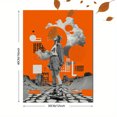 thumbnail image 3 of Qisvanset 12x16 Inch Skateboarding Girl Canvas Print Wall Art, 3 of 5