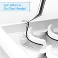 thumbnail image 2 of Bleu Bath (Paquete de 3 diademas de maquillaje facial ajustables con cinta mágica, tela de rizo de microfibra de súper absorción, diadema de spa absorbente del sudor, envoltura de lavado facial, diade, 2 of 5