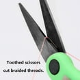 thumbnail image 5 of BE-TOOL 1/2/3PCS Fishing Scissor with Hook Sharpener Fishing Scissor Accessorie for Cutting Fishing Line, 5 of 7