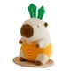 thumbnail image 2 of Peluche de capibara, adorno para el hogar, regalo, cómodo, práctico y adorable para hotel. 40 centímetros, 2 of 9