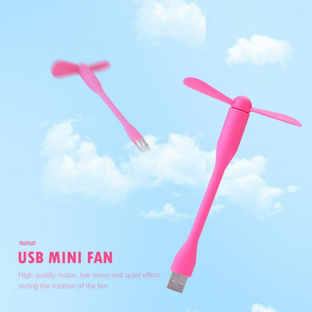 Mini ventilador USB portátil y flexible para Power Bank/Laptop Summer Gadget naranja Sywqhk Para estrenar