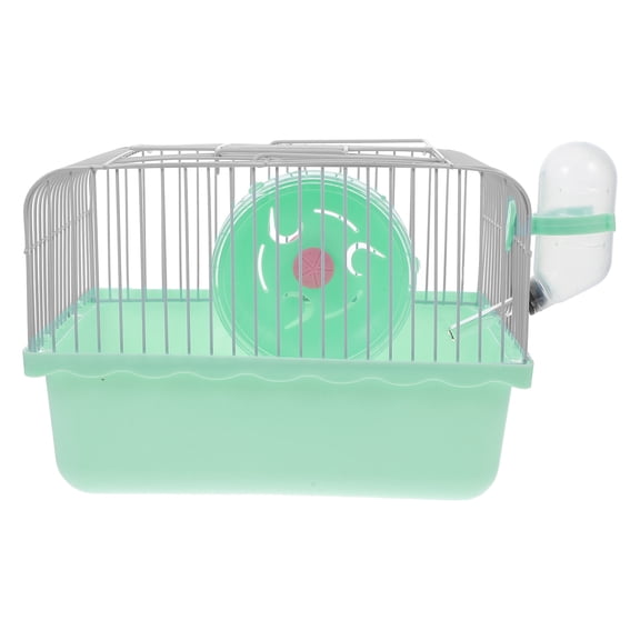 KONTONTY Multifunctional Small Animal Carrier Cage for Hamsters and Chinchillas Green