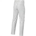 thumbnail image 3 of Champro Sports Triple Crown Open Bottom Baseball Pants with Pinstripes, Youth X-Large, White with Black Pinstripes, 3 of 4