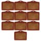 thumbnail image 4 of Titular de La Tarjeta de Identificación 10pcs Titular de La Tarjeta Titular de La Tarjeta de Crédito Impermeable Resellable - marrón Sunnimix Titulares de tarjeta, 4 of 8