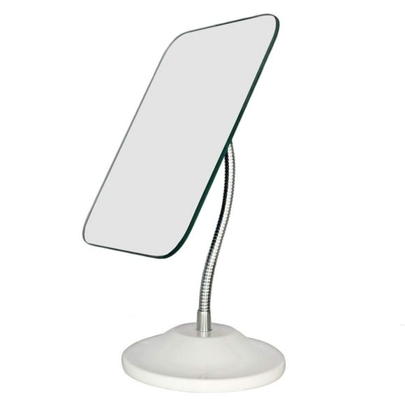 Precision Clarity Mirror Portable Desk Vanity Mirror, Elegant Compact Design Travel Companion Mirror with Multiple Angle Adjustment for Office Desk (1PCS)