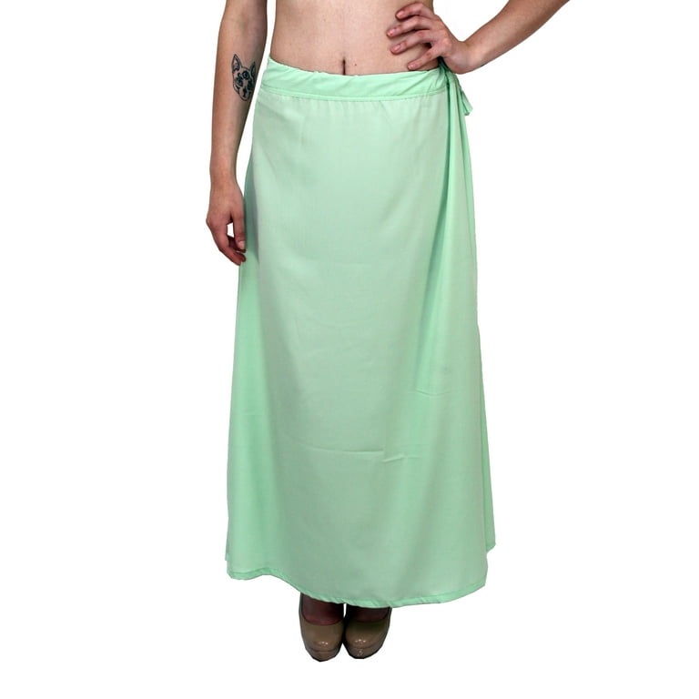 Sari Petticoat Stitched Saree Petticoat Adjustable Waist Sari Skirt (Dusty  Rose) : : Clothing, Shoes & Accessories
