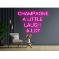 thumbnail image 3 of Glowneon Champagne Quote Bar LED Light, Neon Sign Decor Bar, 3 of 4