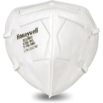 Case of 600 - Honeywell Safety DF300 N95 Flatfold Disposable Respirator Mask - (12 Packs of 50), White, One Size