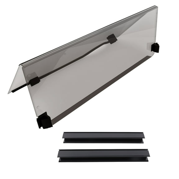 maXpeedingrods Golf Cart Windshield Tinted for EZGO RXV 2008-Up, Foldable PC UV Resistant Windshield 31.5"H X 37.8"W
