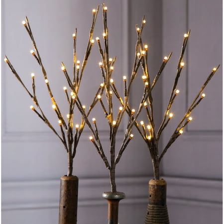 - Battery Operated LED Lighted Branch 17