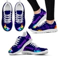 thumbnail image 1 of Blue Starry Sky Design Color Graffiti Lightweight Lace-up Shoes Pharmacy Teeth Sneakers Rx Summer Breathable Shoes, 1 of 5
