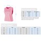 thumbnail image 4 of Blusa deportiva para mujer, cómoda y transpirable, diseño sin mangas y cuello redondo, ideal para yoga y running, talla XL en color rosa pastel., 4 of 7