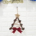 thumbnail image 4 of Christmas Wreath, Door Wreaths for Christmas Home Kitchen Hanging Decor, Xmas Party Decoration, 4 of 6
