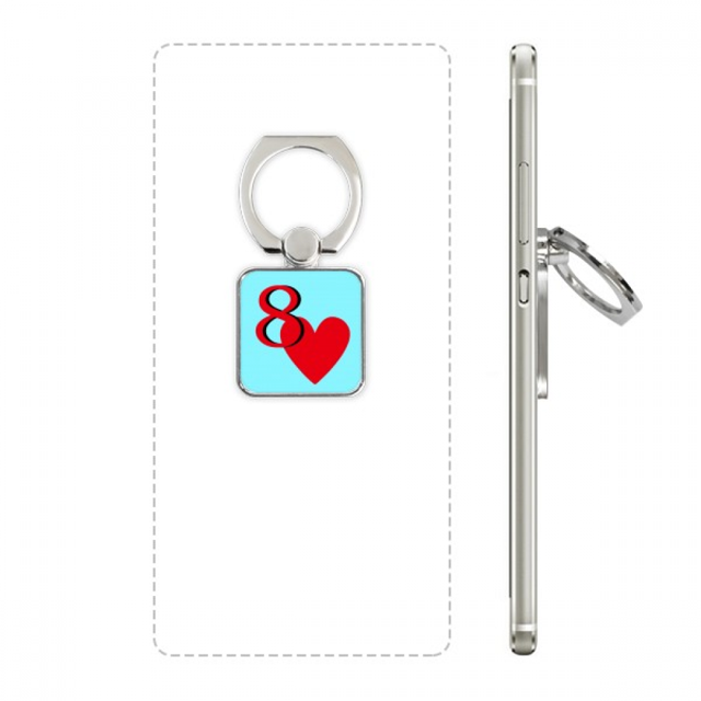 love heart 8 poker ph stand holder square bracket universal support