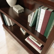Sauder 2-Shelf Bookcase, Select Cherry Finish